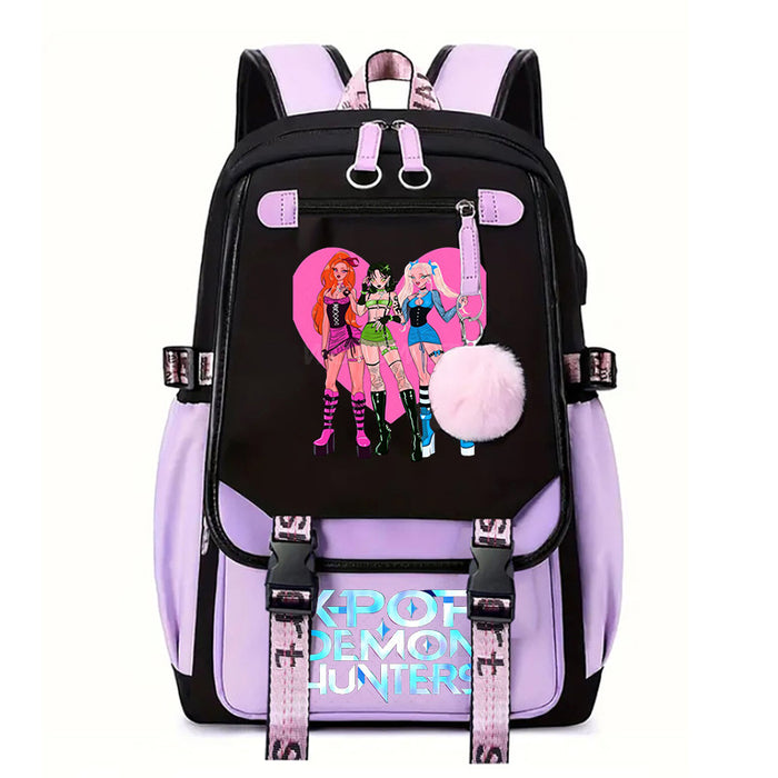Wholesale  Fashionable Color-Block Unisex Backpack , Lightweight and Large Capacity