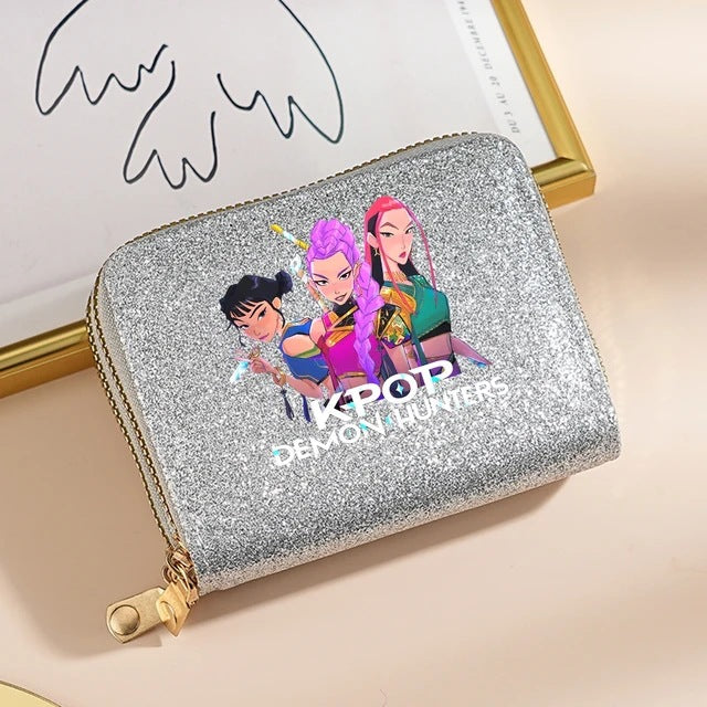 Wholesale Kpop  Sequin Wallet Stylish Korean Style Coin Purse For Women Trendy Daily Matching Fashion Accessory Gift Boutique Resale