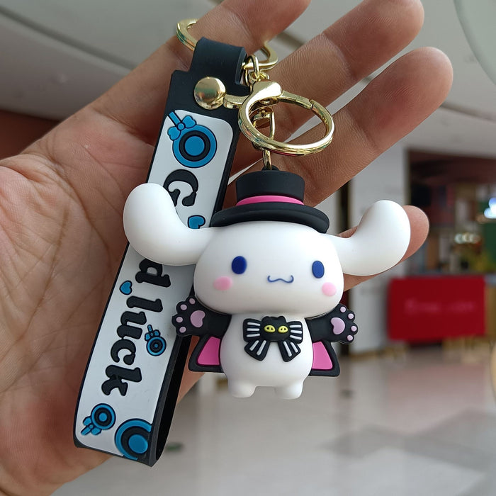 Wholesale Cartoon Silicone Doll Keychain JDC-KC-KuangK037