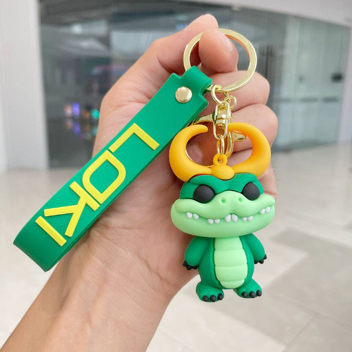 Wholesale Cartoon Cute PVC Keychain JDC-KC-YYi010