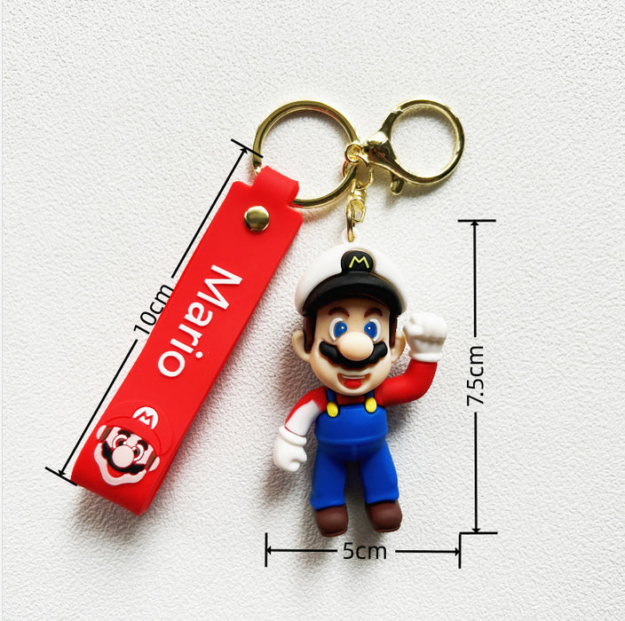 Wholesale PVC Cartoon Doll Keychain JDC-KC-WuYi133