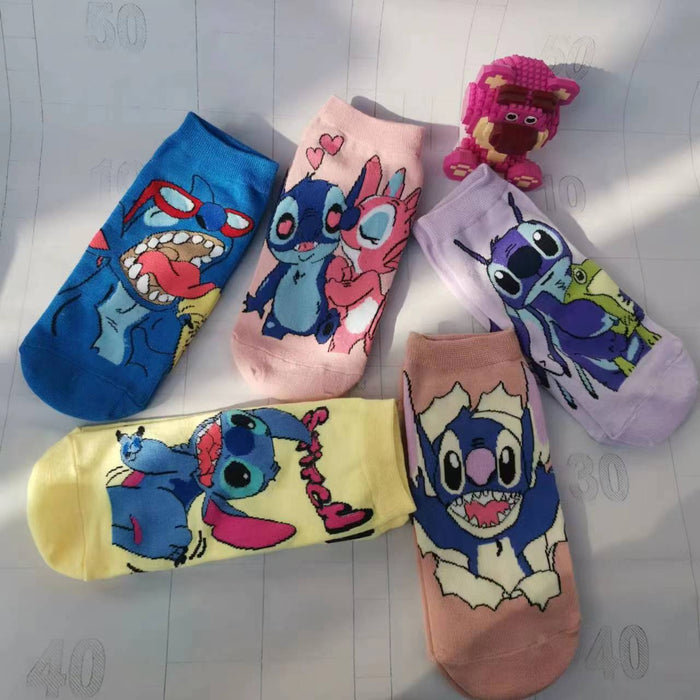 Wholesale Cotton Cartoon Short Socks JDC-SK-Xiasi004