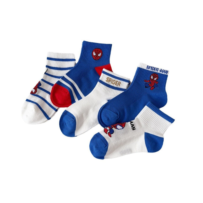 Wholesale 10pairs/pack Thin mid tube socks with mesh for boys baby socks children's socks