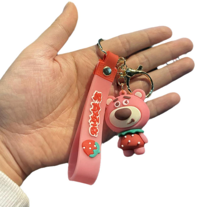 Wholesale Silicone Cartoon Doll Keychain JDC-KC-SengH005