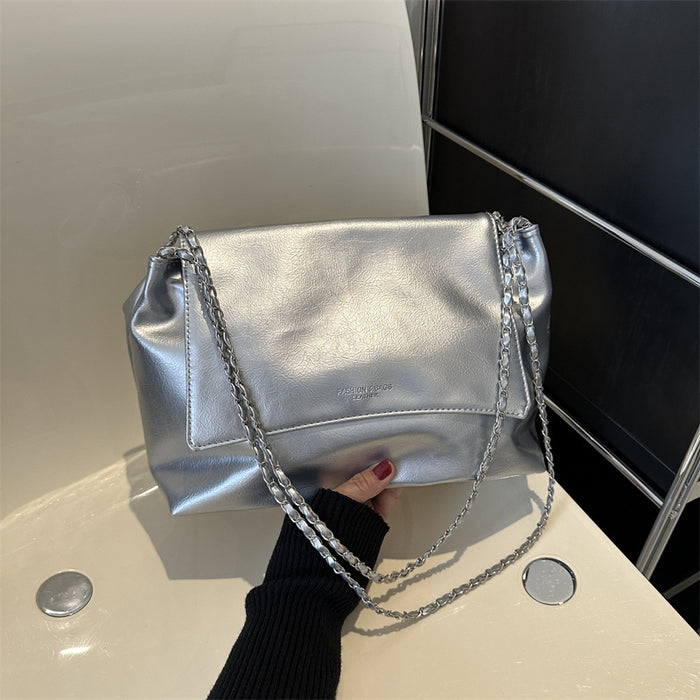 Wholesale PU Simple Chain Shoulder Bag JDC-SD-MingShuo001