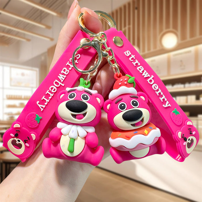 Wholesale PVC Cartoon Doll Keychain JDC-KC-BaoDou003