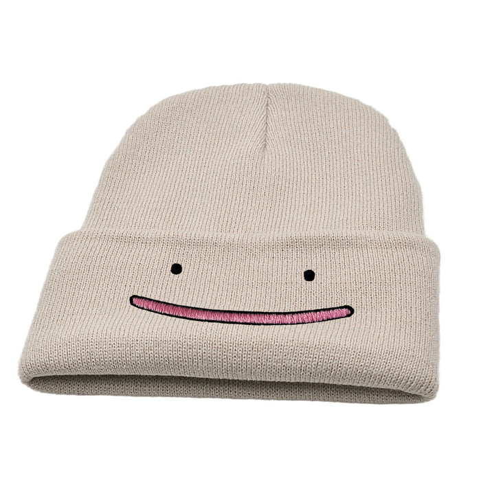 Wholesale Cartoon Embroidery Wool Knitted Hat JDC-FH-HaiPu014