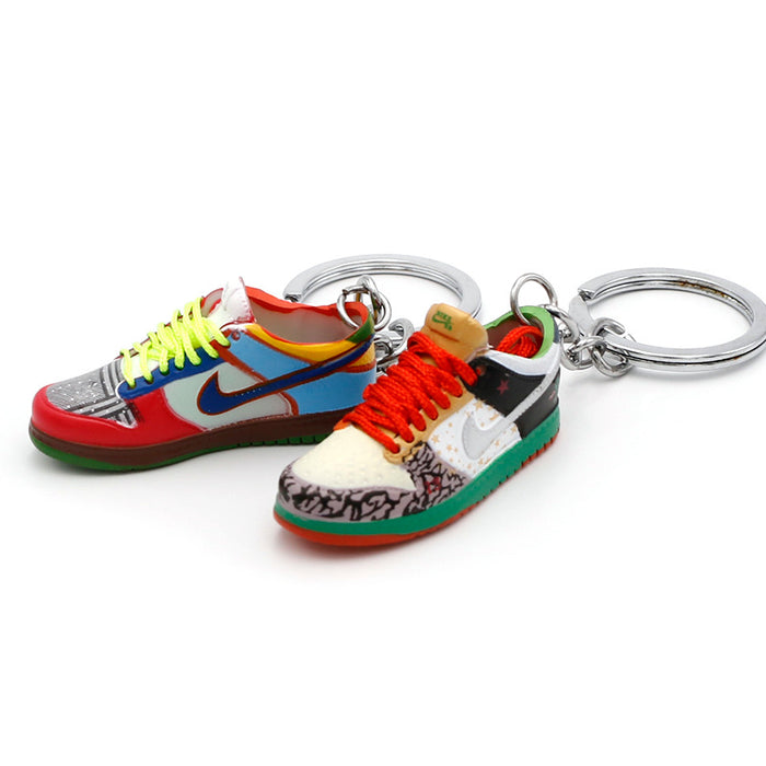 Wholesale PVC Basketball Shoe Model Keychain JDC-KC-QLPing016