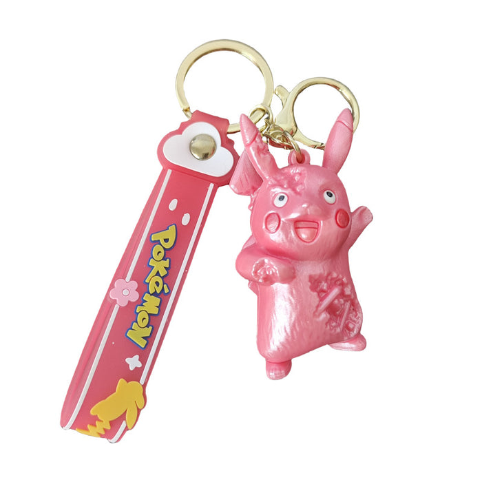 Wholesale Cartoon Doll Silicone Keychain (F) JDC-KC-ZhuoRan005