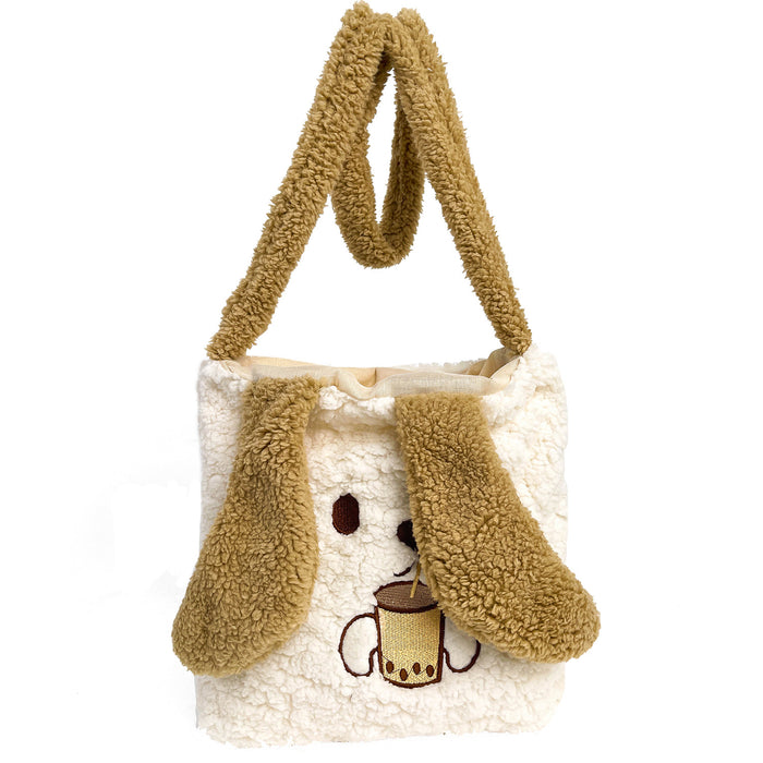 Wholesale Cartoon Convenient Hand-carrying Plush Bag Autumn and Winter New Style JDC-SD-YuanDuo077