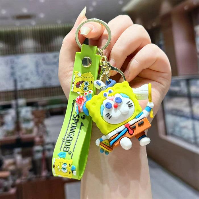 Wholesale Cartoon Silicone Doll Keychain JDC-KC-HaoXi025