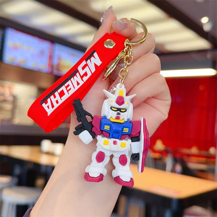 Wholesale Creative cartoon anime robot keychain