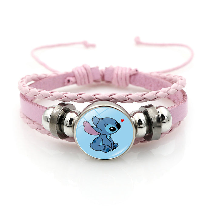 Wholesale Love Stitch Bracelet Jewelry Girl Gift Star Stitch Animation Surrounding Hand Jewelry Small Gifts JDC-BT-JY001