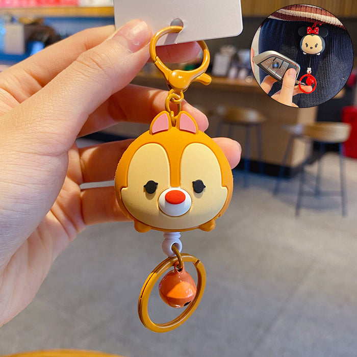 Wholesale Silicone Cartoon Doll Keychain JDC-KC-YY095