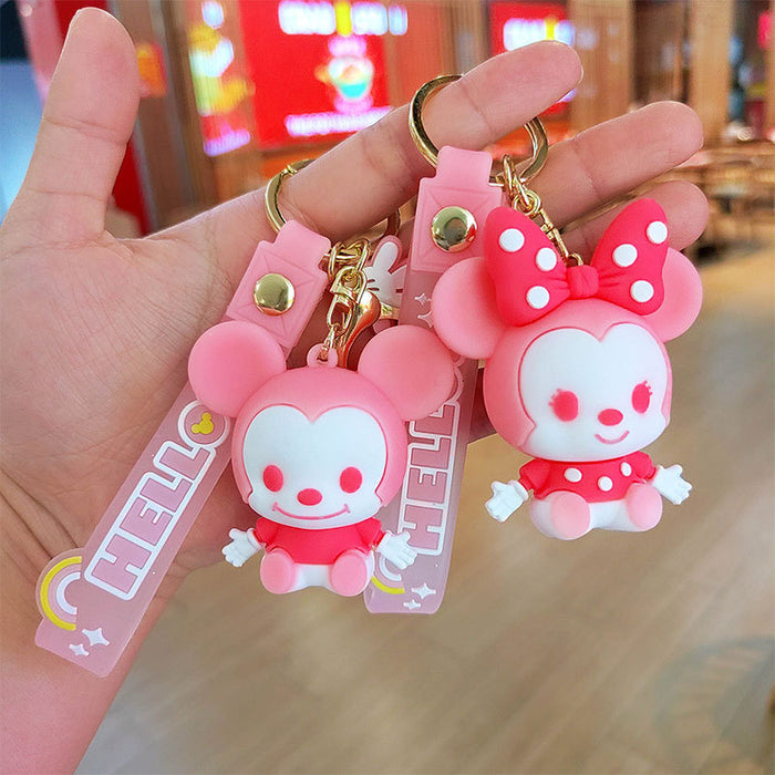 Wholesale Silicone Cartoon Keychain JDC-KC-QingYun003