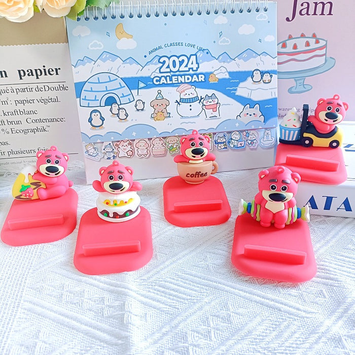 Wholesale PVC Cartoon Doll Mobile Phone Holder JDC-PS-MingT020