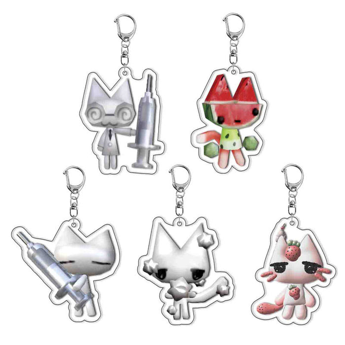 Wholesale Acrylic Keychain Pendant Animation Handset