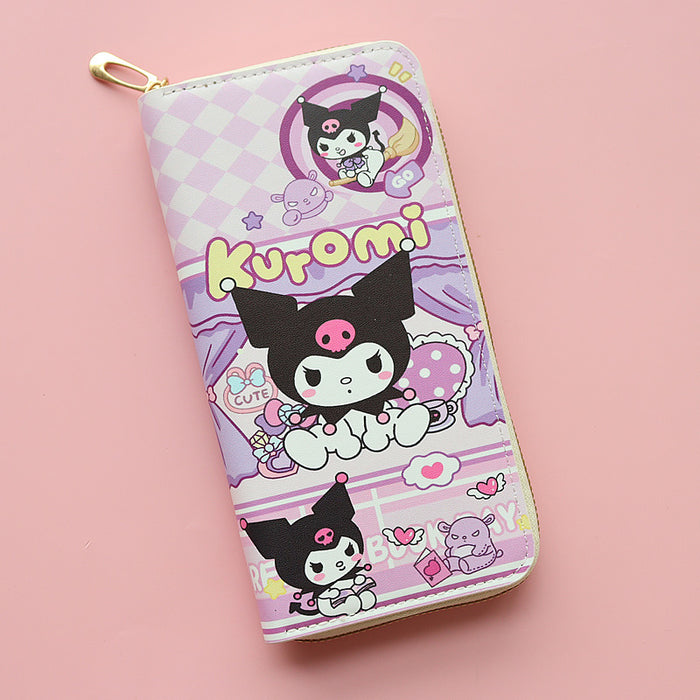 Wholesale Long Cartoon Cute Large Capacity Wallet JDC-WT-Jumei017