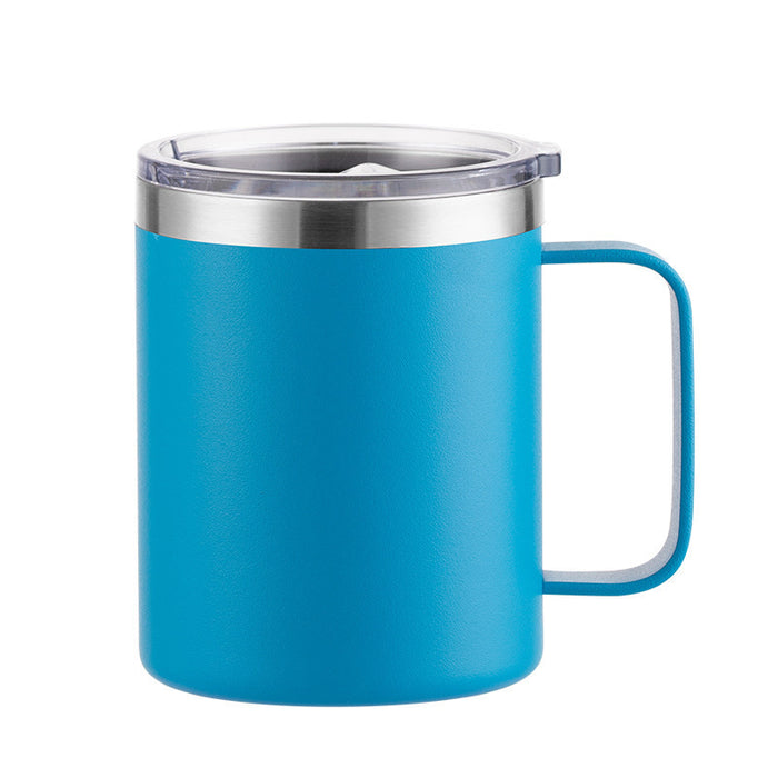 Wholesale 12oz Stainless Steel Handle Insulated Solid Color Mug JDC-CUP-JinZhuo002