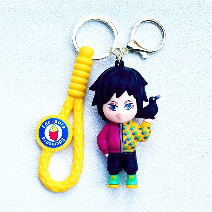 Wholesale PVC Cartoon Silicone Keychain JDC-KC-WuYi104