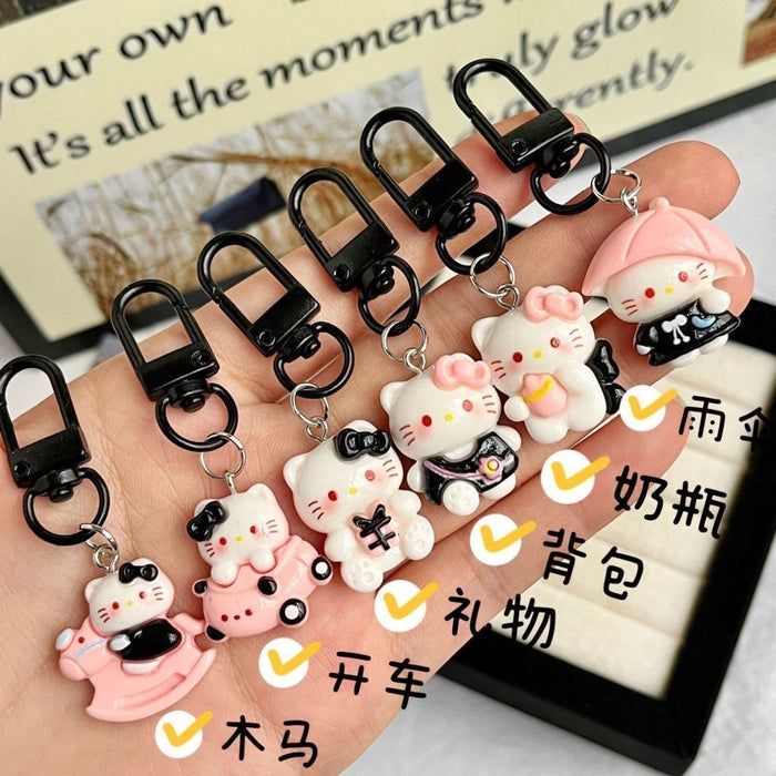 Wholesale Small cat Pendant Backpack School Bag Pendant Cute Keychain