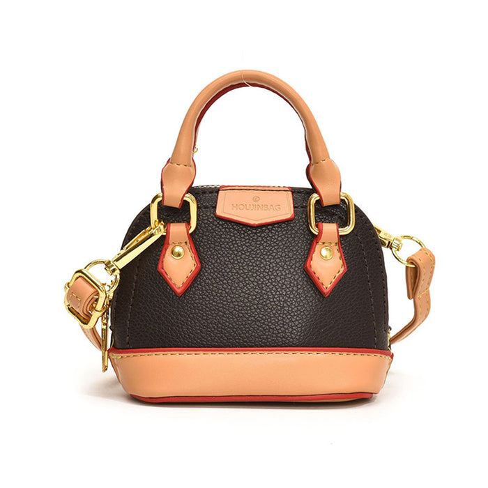 Wholesale Children's bag, mini contrasting shell bag, niche girl's handbag, crossbody bag, red envelope