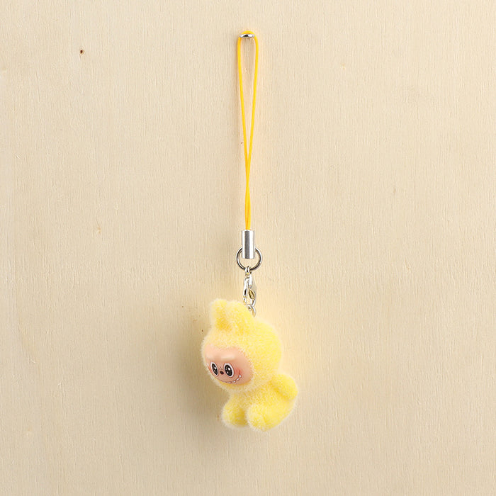 Wholesale Flocked Doll Keychain