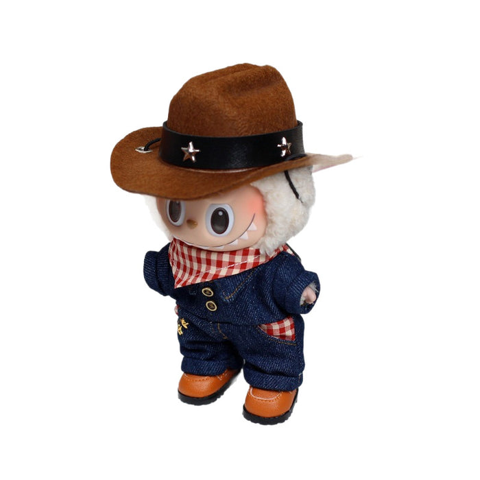 Wholesale 3pcs Doll Western Cowboy Bodysuit