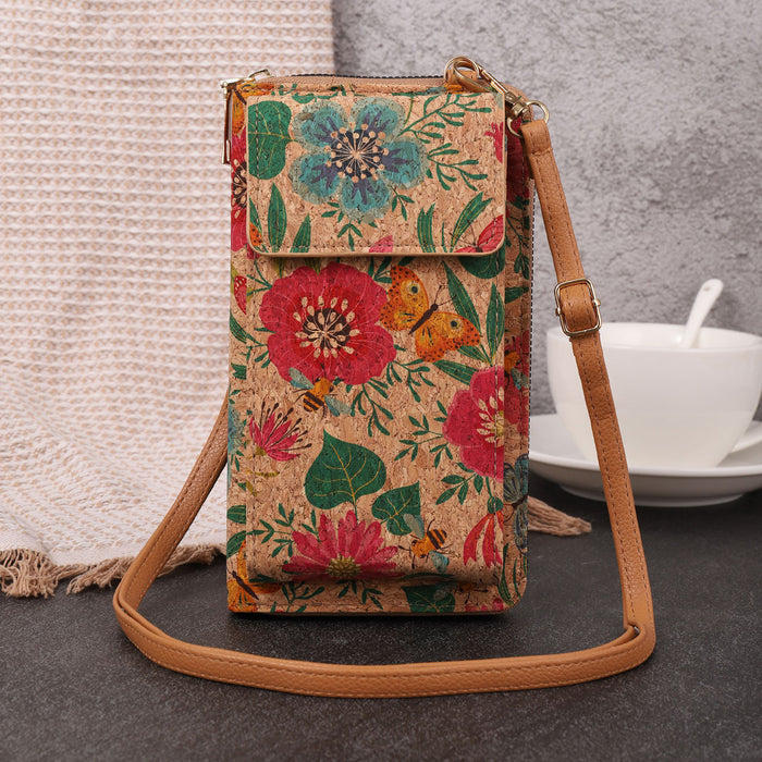 Wholesale PU Multifunctional Bohemian Wallet Wood Grain Multi-Card Slots Women's Wallet JDC-WT-HuLi002