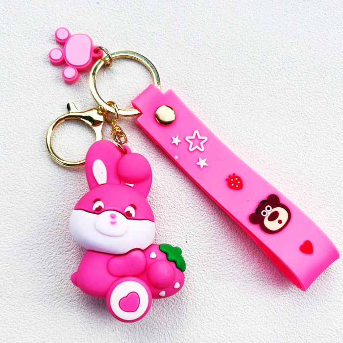 Wholesale PVC Cartoon Doll Keychain JDC-KC-WuYi141