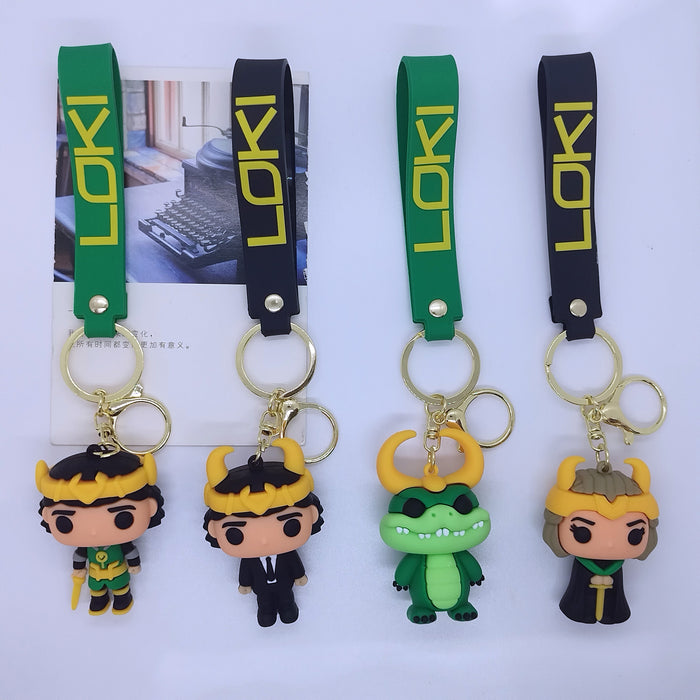 Wholesale Cartoon Doll Keychain Pendant Bag Car Keychain Accessories Gift