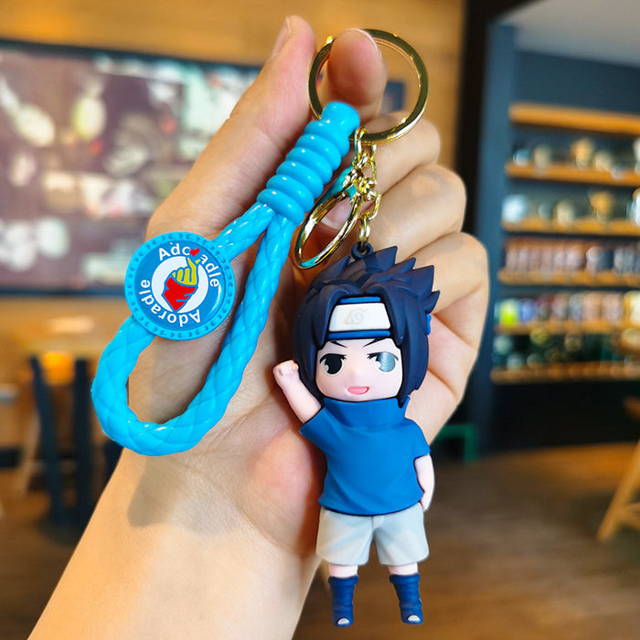 Wholesale Rubber Cartoon Doll Keychain JDC-KC-Tingm195