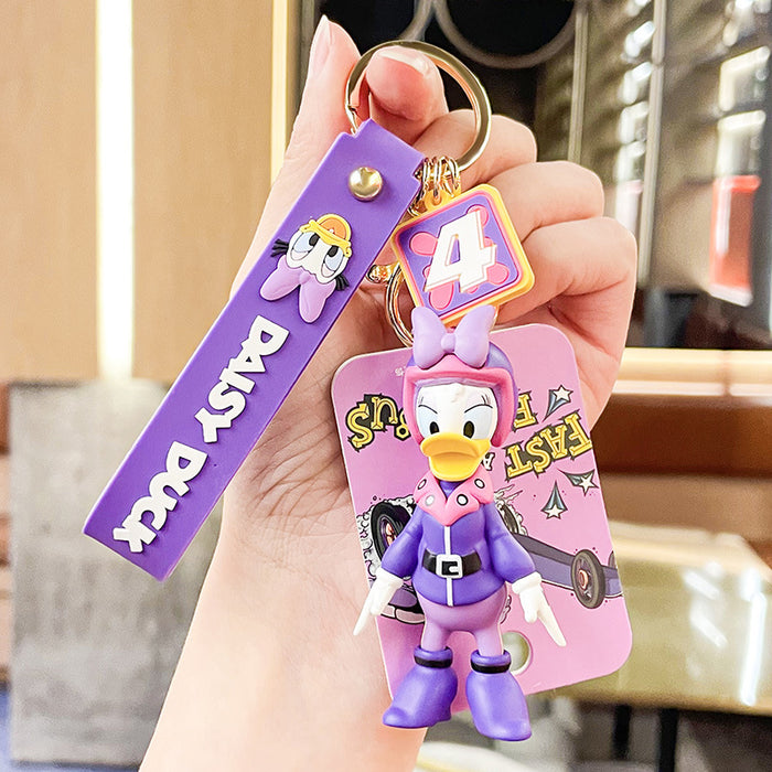 Wholesale Creative Cartoon 3D Doll Silicone Keychain JDC-KC-BenX006