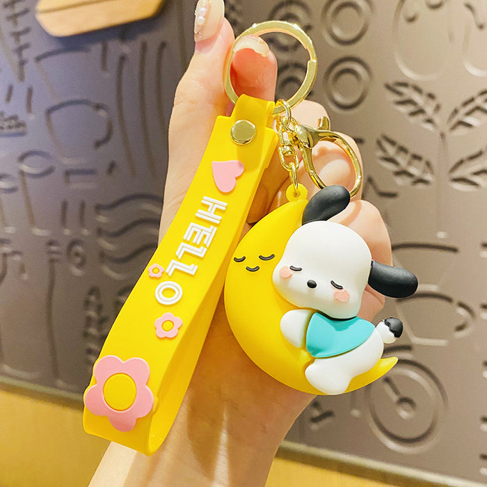 Wholesale Cartoon Silicone Keychains (S) JDC-KC-SCheng044