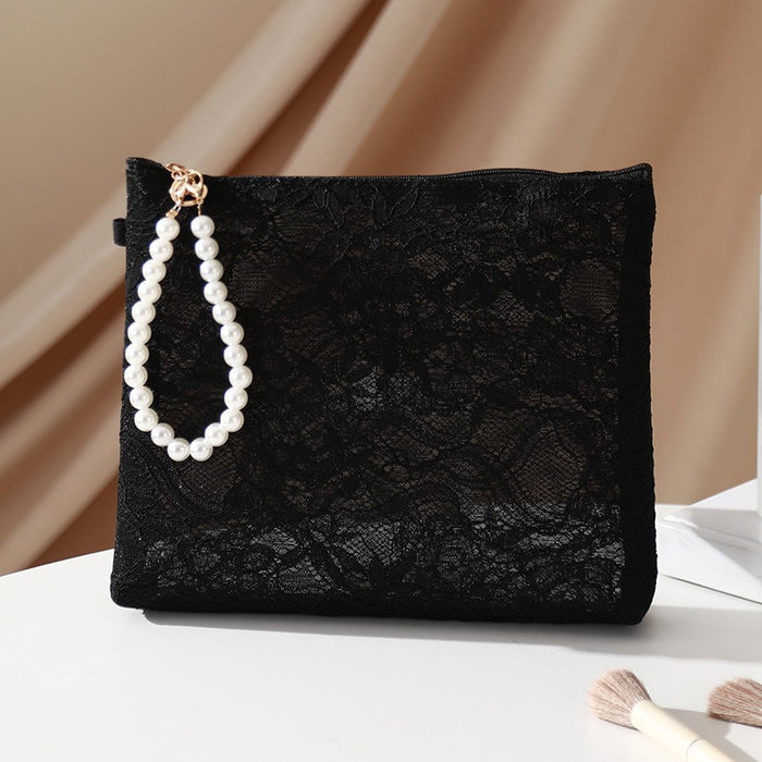 Wholesale Lace Design Makeup Bag Fashion Accessory For Travel Gift And Boutique Resale