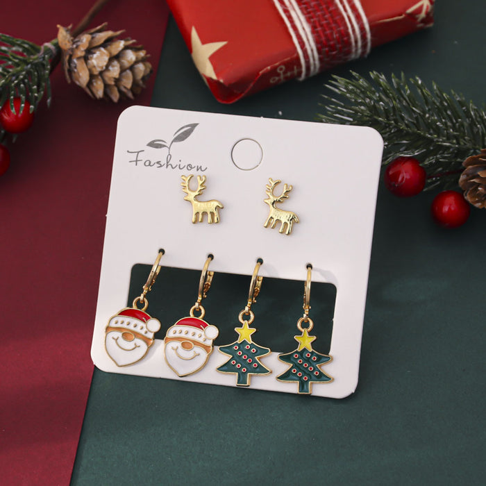 Wholesale Christmas Earrings Holiday Party Earring Set
