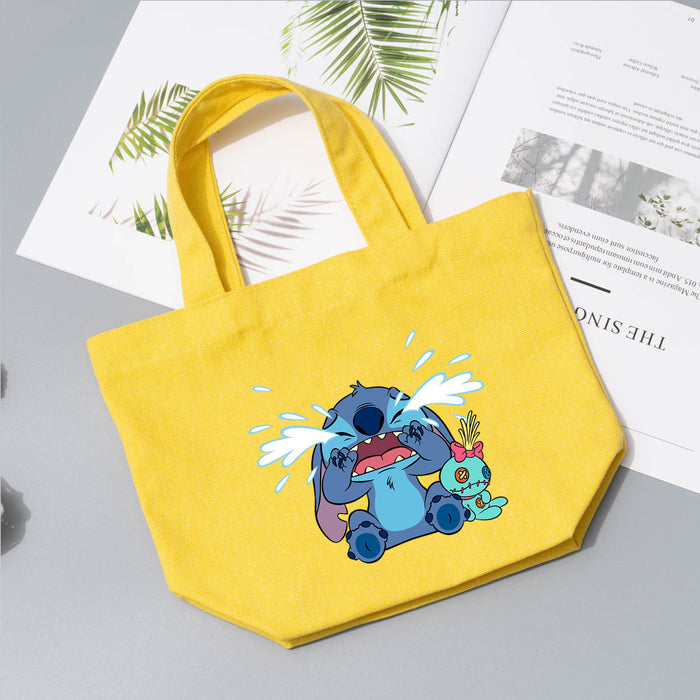 Wholesale Cartoon Printed Pattern Canvas Tote Bag JDC-HD-WuDuomei001