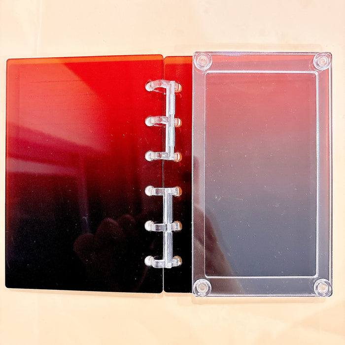 Wholesale Color gradient shake acrylic notebook A7 A5