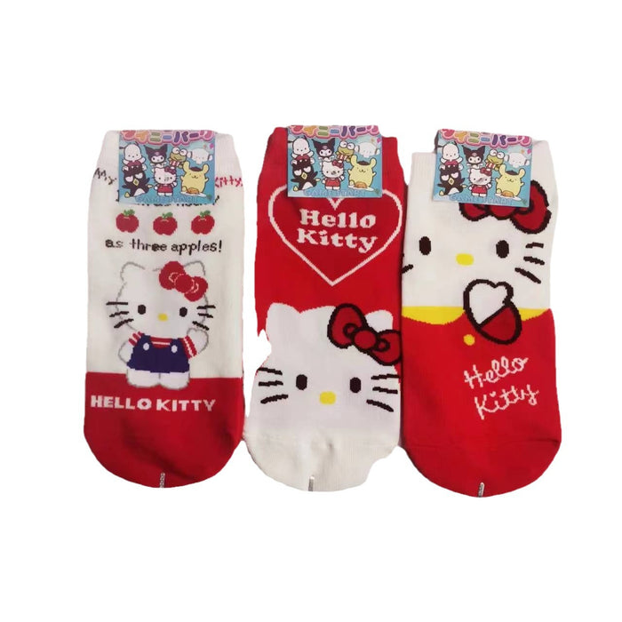 Wholesale Cotton Cartoon Short Socks JDC-SK-Xiasi005