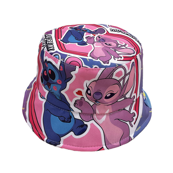 Wholesale New Graffiti Black Cartoon Printing Adult Bucket Hat JDC-FH-AXing029