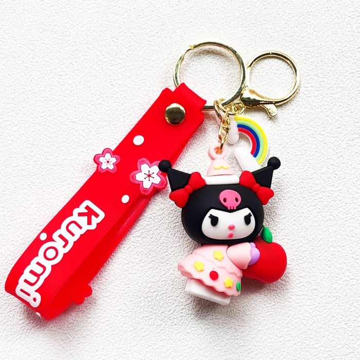 Wholesale PVC Cartoon Doll Keychain JDC-KC-WuYi140