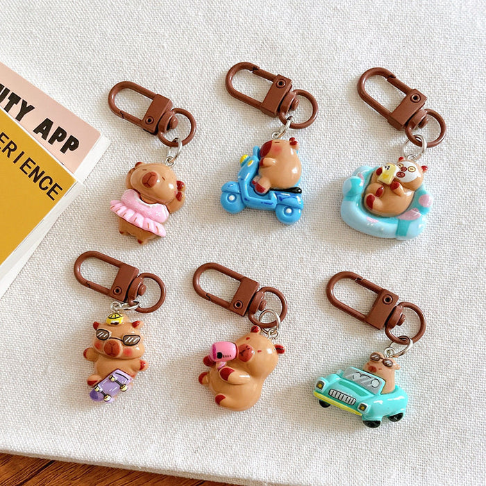 Wholesale Sports keychain, small pendant, book bag, decoration, hanging decoration, gift, keychain wholesale