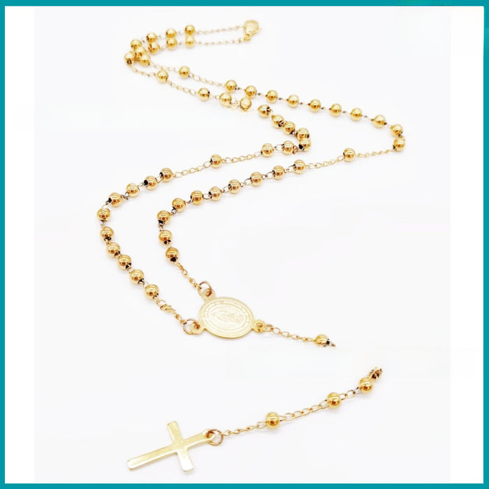 Wholesale Gold collarbone chain stainless steel cross necklace