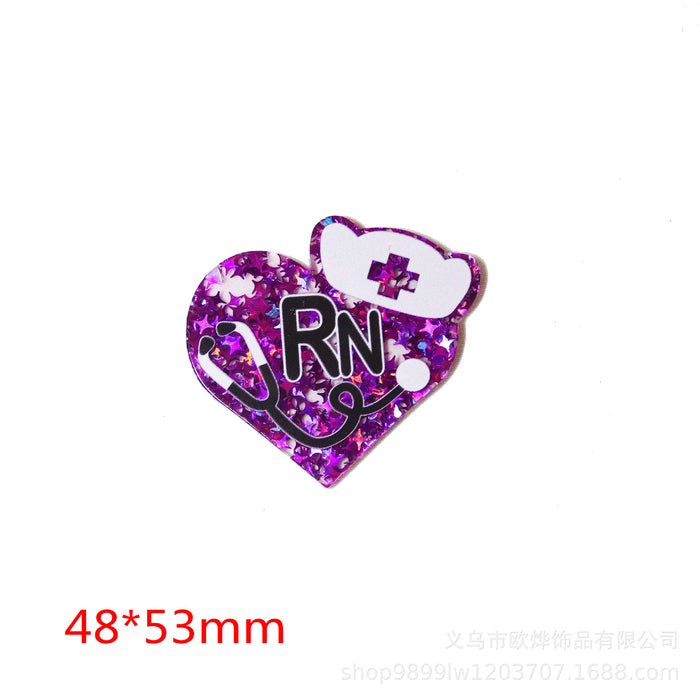 Wholesale Cartoon Organ Acrylic Pin DIY Patch Accessories JDC-FK-OuYie009