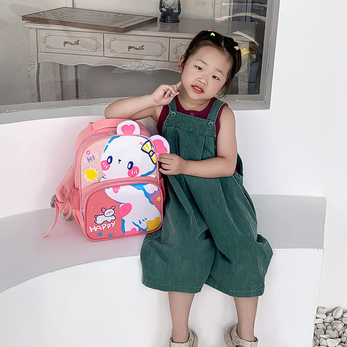 Wholesale Oxford Cloth Ultra-light Large Capacity Cartoon Children's School Bag JDC-BP-YuanDuo092