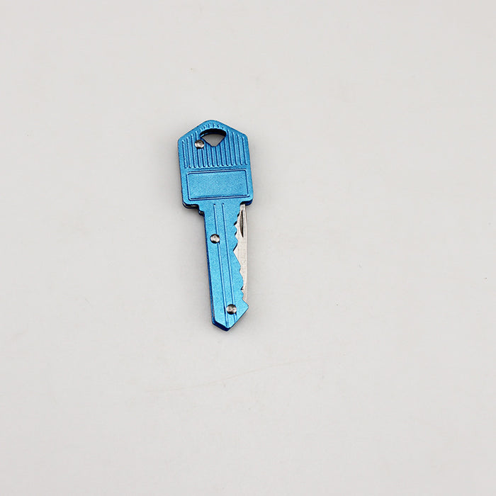 Wholesale Stylish Silver Keychain Knife For Car Keys Gift Accessory