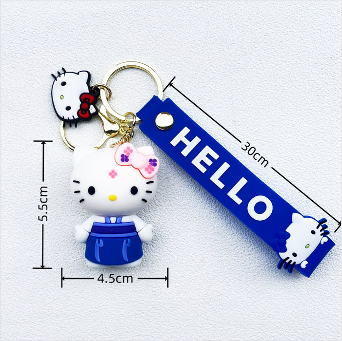 Wholesale PVC Cartoon Doll Keychain JDC-KC-WuYi160