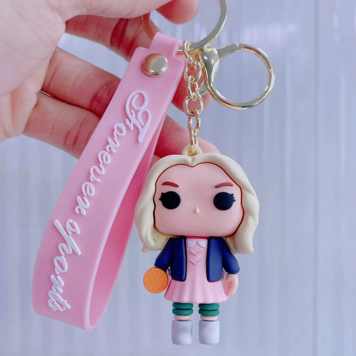 Wholesale Anime PVC Chrysanthemum Monster Keychain JDC-KC-JBao006