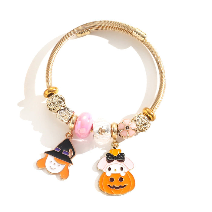 Wholesale Halloween Adjustable Alloy Bracelet JDC-BT-xiaobo010