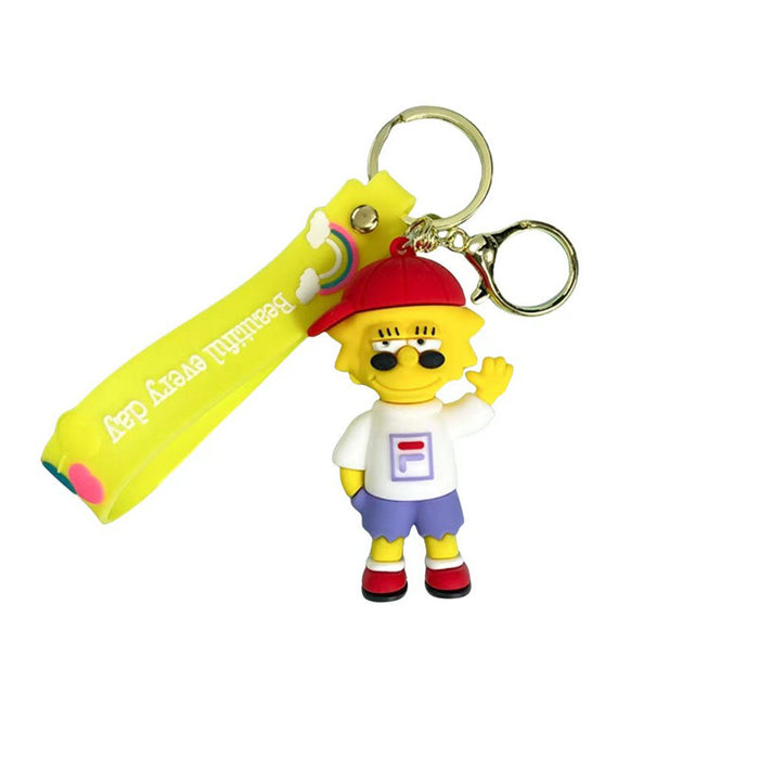 Wholesale PVC Cartoon Doll Keychain JDC-KC-DouBao001